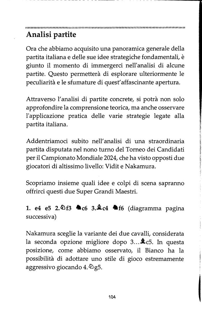 Aperture Vincenti: Partita Italiana - immagine 5